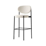 Angers Nantes Cholet Saumur Paris Icones Verpan Tabouret haut Serie 430 bar restaurant tissu velour art deco mobilier design Verner Panton 0