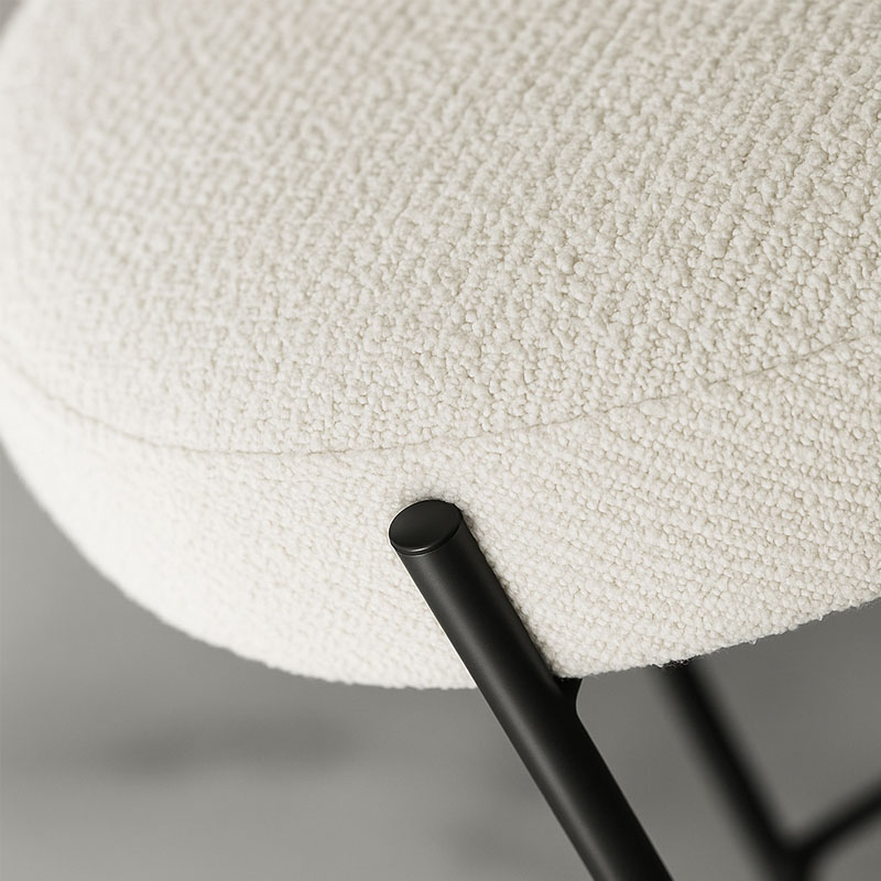 Angers Nantes Cholet Saumur Paris Icones Verpan Tabouret haut Serie 430 bar restaurant tissu velour art deco mobilier design Verner Panton 03