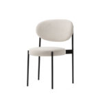 Angers Nantes Cholet Saumur Paris Le Mans Bordeaux Icones Verpan Chaise Serie 430 restaurant tissu velour art deco mobilier design Verner Panton 