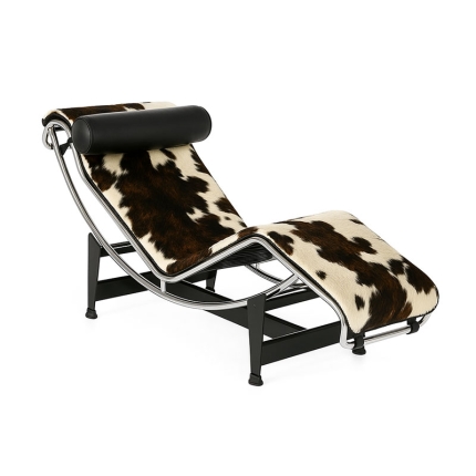 Angers Nantes Cholet Saumur bordeaux paris Tours Laval Poitiers Le Mans orleans Icones Chaise Longue Le corbusier Cassina Peau Poil fauteuil chrome 1