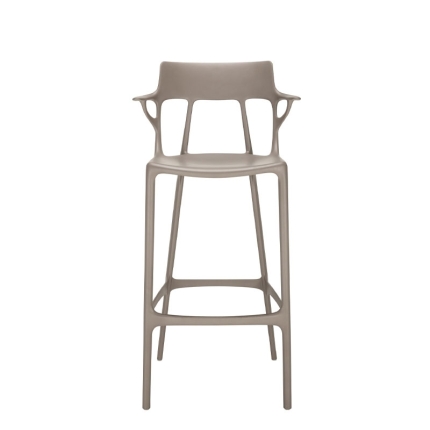 Angers Nantes Cholet Saumur Paris Bordeaux Le Mans Poitiers Niort Icones Kartell Tabouret 75 Haut A.I Gris philippe starck