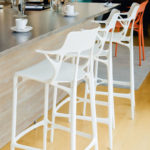 Angers Nantes Cholet Saumur Paris Bordeaux Le Mans Poitiers Niort Icones Kartell Tabouret 75 Haut A.I Gris philippe starck 1