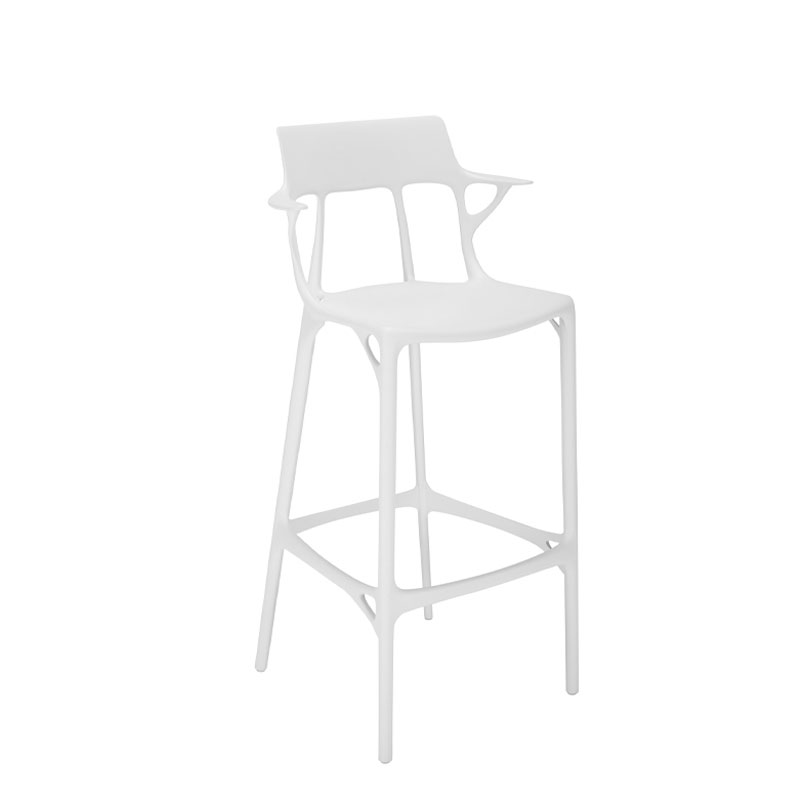 Angers Nantes Cholet Saumur Paris Bordeaux Le Mans Poitiers Niort Icones Kartell Tabouret 75 Haut A.I Gris philippe starck 2