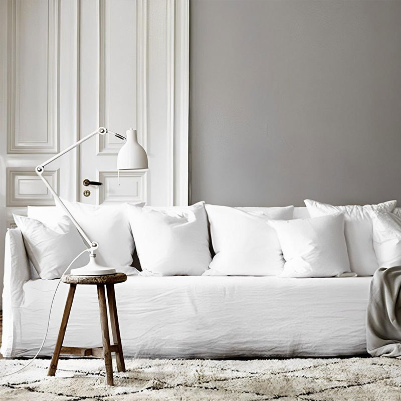 Angers Nantes Cholet Saumur Paris Bordeaux Niort Le Mans Poitiers laval Icones Gervasoni Ghost 10 canapé Blanc Lin dehoussable Paola Navone 06