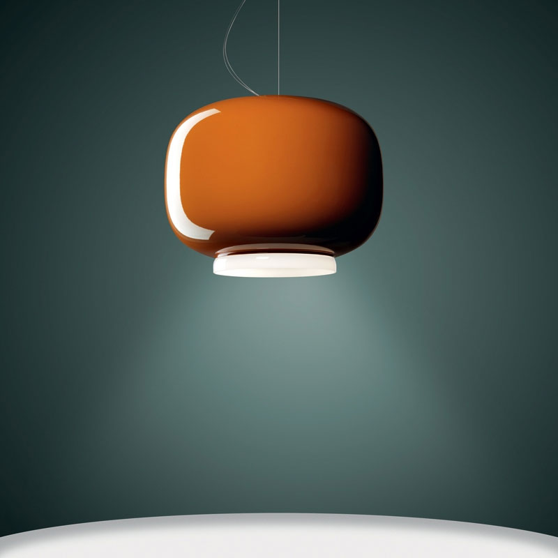 Angers Nantes Cholet Saumur Paris Bordeaux Poitiers Niort  Icones Foscarini Suspension Mini  Chouchin orange mini Ionna Vautri  1