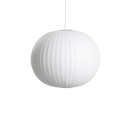 Angers Nantes Cholet Paris Bordeaux Le Mans Laval Icones Hay Scandinave  luminaire suspension Nelson Bubble Ball Blanc George Nelson 1