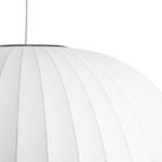 Angers Nantes Cholet Paris Bordeaux Le Mans Laval Icones Hay Scandinave  luminaire suspension Nelson Bubble Ball Blanc George Nelson 11
