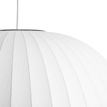 Angers Nantes Cholet Paris Bordeaux Le Mans Laval Icones Hay Scandinave  luminaire suspension Nelson Bubble Ball Blanc George Nelson 11