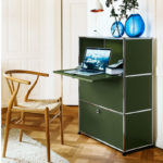 Angers Nantes Cholet Paris Bordeaux Poitiers Le mans Rennes Icônes USM Haller Quickship Modulaire Meuble G1 Vert Olive Fritz Haller Paul SCHÄRER 7