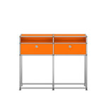 Angers Nantes Cholet Paris Bordeaux Poitiers Niort Le mans Icônes USM Haller Quickship M51 Meuble Orange Pur Fritz Haller Paul SCHÄRER 