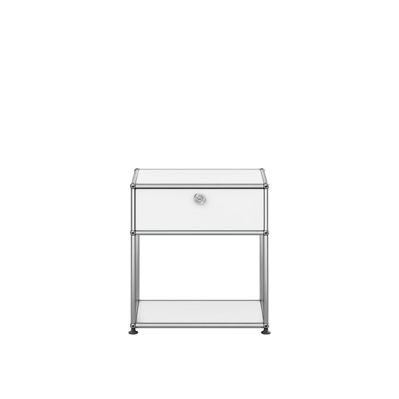 Angers Nantes Cholet Paris Bordeaux Poitiers Niort Le mans Rennes Icônes USM Haller Quickship Chevet M54 Blanc Pur Fritz Haller Paul SCHÄRER 1