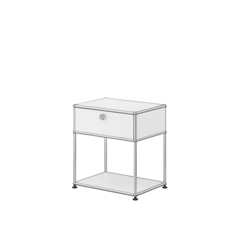 Angers Nantes Cholet Paris Bordeaux Poitiers Niort Le mans Rennes Icônes USM Haller Quickship Chevet M54 Blanc Pur Fritz Haller Paul SCHÄRER 2