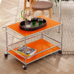 Angers Nantes Cholet Paris Bordeaux Poitiers Niort Le mans Rennes Icônes USM Haller Quickship L Desserte Orange Pur Fritz Haller Paul SCHÄRER 15