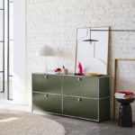 Angers Nantes Cholet Paris Bordeaux Poitiers Niort Le mans Rennes Icônes USM Haller Quickship Meuble  E2 Olive Fritz Haller Paul SCHÄRER 3