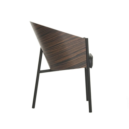 Angers Nantes Cholet Saumur PAris Bordeaux Le Mans Icones fauteuil Driade Coste restaurant café Costes Macassar cuir philippe Starck 1