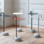 Angers Nantes Cholet Saumur Paris Bordeaux Le Mans Laval Icones Hay Scandinave Mobilier design Bowler Blanc granite gueridon Shane Schneck 2