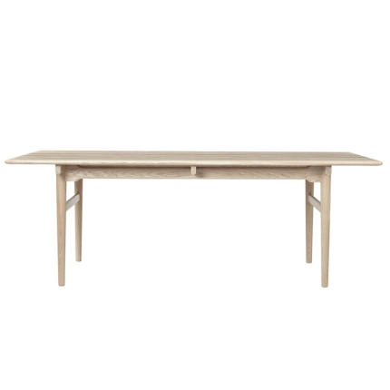 Angers Nantes Cholet Saumur Paris Bordeaux le mans Laval Icones table extensible Carl Hansen CH327 huilé chêne bois mobilier Scandinave Hans J Wegner 00