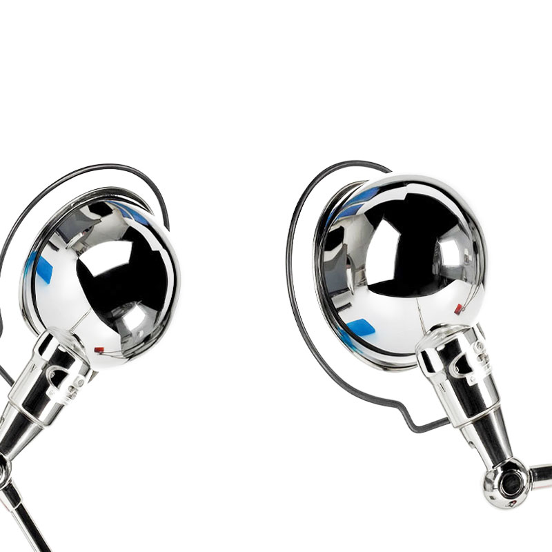 Angers Nantes Cholet Saumur Paris Icones Jielde Signal chrome brillant luminaire Lampadaire LOFT DD7460 industriel Jean Louis Domecq 0