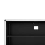 Angers Nantes Paris Bordeaux Poitiers Le Mans Rennes Icônes USM Haller Quickship Modulaire Meuble TV M61 Noir Graphite Fritz Haller 5