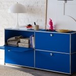 Angers Nantes Paris Bordeaux Poitiers Niort Le mans Rennes Icônes USM Haller Quickship Meuble E2 Bleu Gentiane Fritz Haller Paul SCHÄRER 03