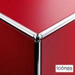 Angers Nantes  Paris Bordeaux Poitiers Niort Le mans Rennes Icônes USM Haller Quickship O1 Chevet Rouge Rubis Fritz Haller Paul SCHÄRER