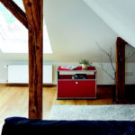 Angers Nantes  Paris Bordeaux Poitiers Niort Le mans Rennes Icônes USM Haller Quickship O1 Chevet Rouge Rubis Fritz Haller Paul SCHÄRER 4