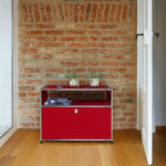 Angers Nantes  Paris Bordeaux Poitiers Niort Le mans Rennes Icônes USM Haller Quickship O1 Chevet Rouge Rubis Fritz Haller Paul SCHÄRER 6