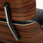 Angers Nantes Orleans Poitiers Rochelle Tours Laval Rennes Mans Niort Icônes Vitra Fauteuil Cuir Lounge Chair Ottoman Eames 3