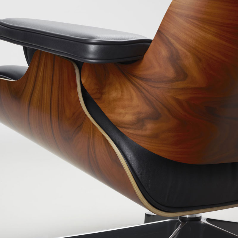 Angers Nantes Orleans Poitiers Rochelle Tours Laval Rennes Mans Niort Icônes Vitra Fauteuil Cuir Lounge Chair Ottoman Eames 9