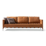 Angers Nantes Paris Orleans Poitiers Rochelle Tours Laval Niort Rennes Tours Icônes Cassina Canapé tabac capitonné Privé 247 Cuir Philippe Starck 0