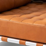 Angers Nantes Paris Orleans Poitiers Rochelle Tours Laval Niort Rennes Tours Icônes Cassina Canapé tabac capitonné Privé 247 Cuir Philippe Starck 05