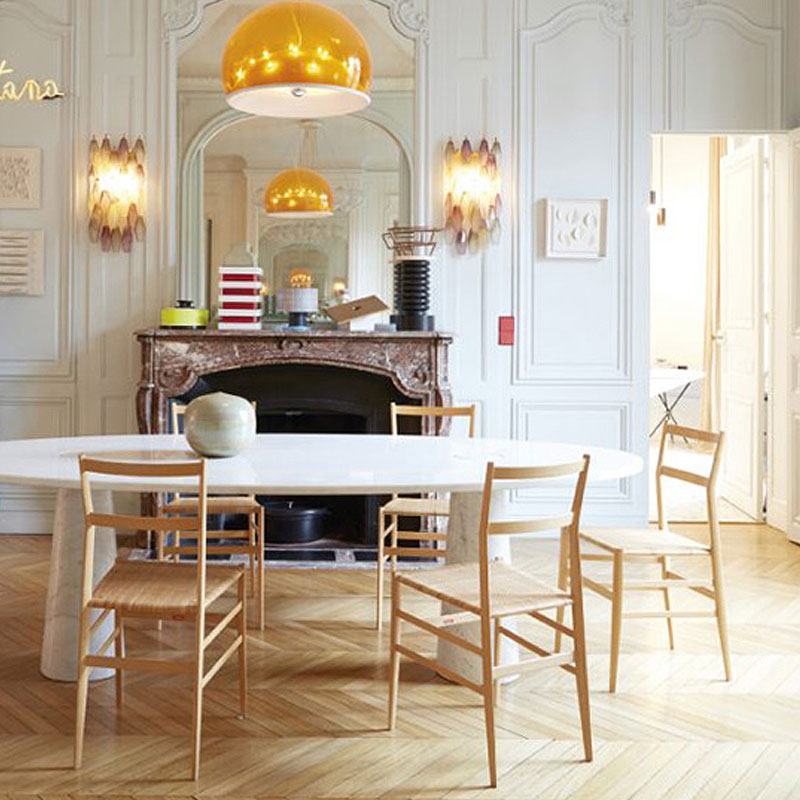 Angers Nantes Paris Orleans Poitiers Rochelle Tours Nice Rennes Tours Niort Icônes Cassina Chaise Superleggera Frêne bois gio Ponti 6