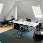 Angers Nantes Cholet Paris Bordeaux Poitiers Laval Mans Rennes Icônes USM Haller Quickship Bureau T69 Fenix blanc Fritz Paul SCHÄRER 8