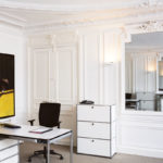 Angers Nantes Cholet Paris Bordeaux Poitiers Laval Mans Rennes Icônes USM Haller Quickship Bureau T69 Gris Perle Fritz Paul SCHÄRER 5