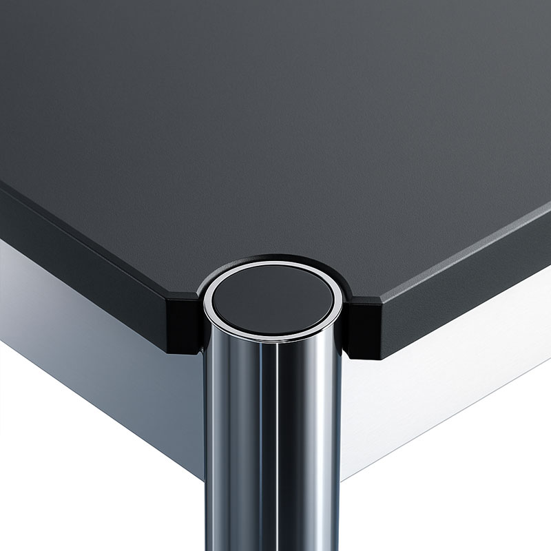 Angers Nantes Cholet Paris Bordeaux Poitiers Laval Mans Rennes Icônes USM Haller Quickship Bureau T69 Linoleum Noir Fritz Paul SCHÄRER 6