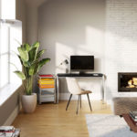 Angers Nantes Cholet Paris Bordeaux Poitiers Laval Mans Rennes Icônes USM Haller Quickship Bureau T8 Linoleum Noir Fritz Paul SCHÄRER 4