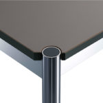 Angers Nantes Cholet Paris Bordeaux Poitiers Laval Mans Rennes Icônes USM Haller Quickship Bureau T8 Linoleum grigio londra Fritz SCHÄRER 5