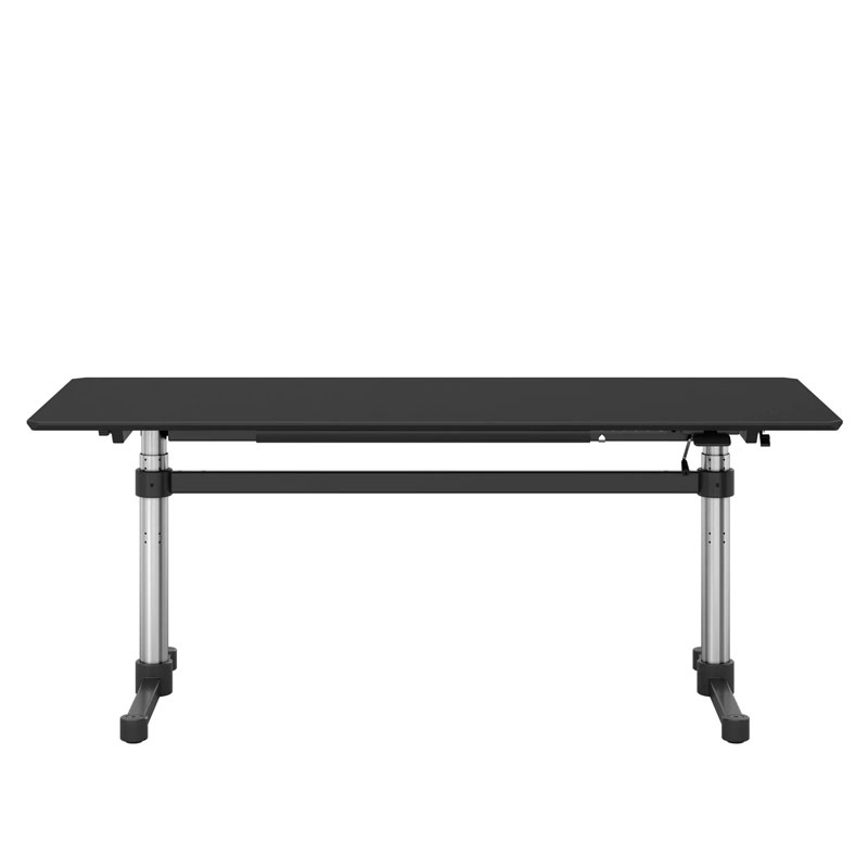 Angers Nantes Cholet Paris Bordeaux Poitiers Laval Mans Rennes Icônes USM Haller Quickship reglable Bureau T6 Kitos M Noir Linoleum Fritz 