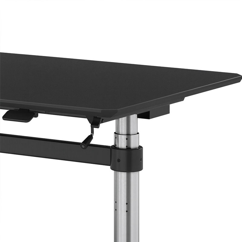 Angers Nantes Cholet Paris Bordeaux Poitiers Laval Mans Rennes Icônes USM Haller Quickship reglable Bureau T6 Kitos M Noir Linoleum Fritz 6