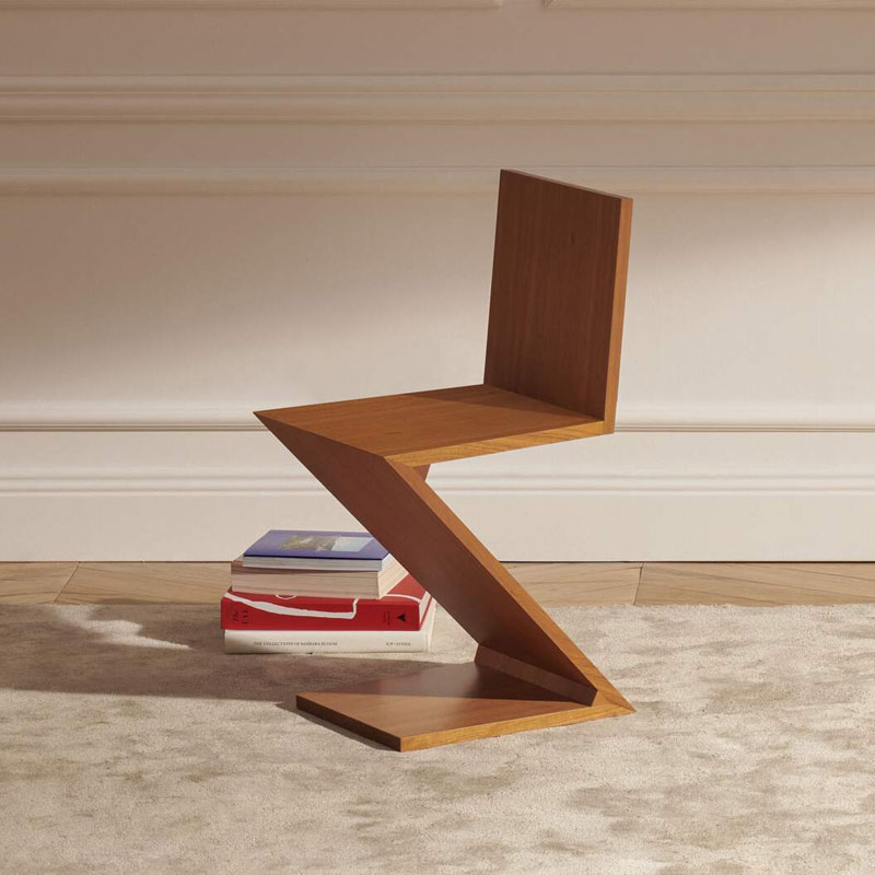 Angers Nantes Cholet Paris Bordeaux Poitiers Laval Tours Mans Niort Rennes Poitiers Icônes Cassina Chaise ZigZag Cerisier Thomas Rietveld 5