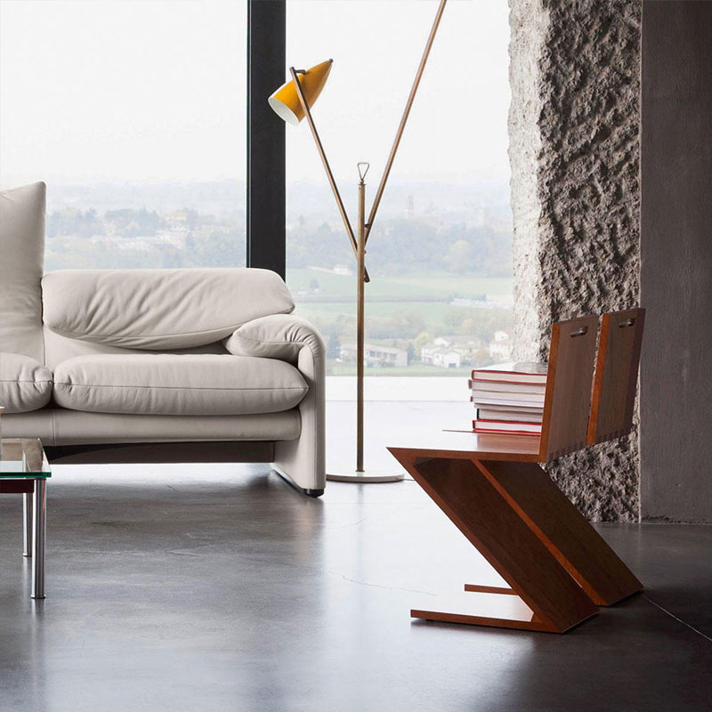 Angers Nantes Cholet Paris Bordeaux Poitiers Laval Tours Mans Niort Rennes Poitiers Icônes Cassina Chaise ZigZag Cerisier Thomas Rietveld 8