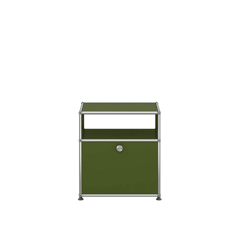 Angers Nantes Paris Bordeaux Poitiers Laval Mans Rennes Icônes USM Haller Quickship Modulaire Chevet M55 Vert Olive Fritz Paul SCHÄRER 3
