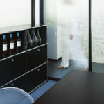 Angers Nantes Paris Bordeaux Poitiers Mans Laval Rennes Icônes USM Haller Quickship Modulaire Meuble M64 Noir Graphite Fritz SCHERER 5