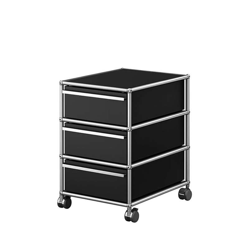 Angers Nantes Paris Bordeaux Poitiers Mans Rennes Niort LavaI cônes USM Haller Quickship roulette caisson M26 Noir Graphite Fritz Haller 3