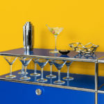 Angers Nantes Paris Bordeaux Poitiers Niort Laval Mans Rennes Icônes USM Haller Quickship O2 Meuble TV Bleu Gentiane Fritz Paul SCHÄRER 8