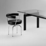 Nantes Paris Bordeaux Poitiers Laval Tours Mans Niort Rennes Poitiers Icônes Cassina Fauteuil Lc 7 Chaise Perriand Noir Corbusier 4