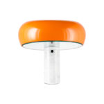 Angers Nantes Cholet Rennes Poitiers Mans bordeaux Paris Tours Laval Niort Icones Flos Snoopy Orange Marbre Blanc Achille Castiglioni lampe de table 3