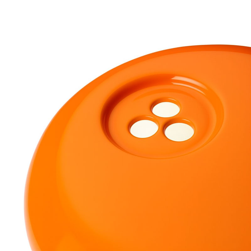 Angers Nantes Cholet Rennes Poitiers Mans bordeaux Paris Tours Laval Niort Icones Flos Snoopy Orange Marbre Blanc Achille Castiglioni lampe de table 6