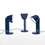Angers Nantes Rennes Poitiers Mans Bordeaux Paris Tours Laval Niort Icônes Flos Lampe a poser Bleu Marine Bouroulec Ceramique 2