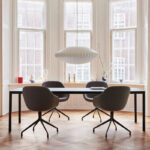 Angers Nantes Cholet Paris Bordeaux Le Mans Laval Icones Hay Scandinave  luminaire suspension Nelson Bubble Saucer Blanc George 5